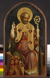 A Bishop Saint, 15th Century